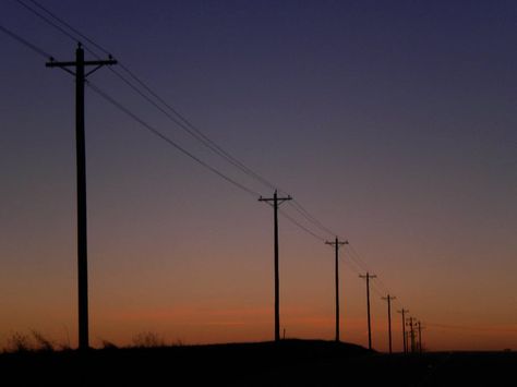 Power Lines at Sunset Sunset With Power Lines, Sunset Electric Pole Painting, Power Line Aesthetic, Power Lines Aesthetic, Power Lines Drawing, Power Lines Painting, Computer Wallpaper Hd, Cell Tower, Power Lines