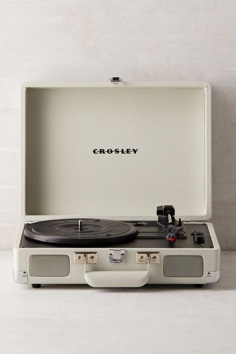 Crosley Cruiser, Bluetooth Record Player, Vinyl Player, Vinyl Record Player, Wine Crate, Target Home Decor, Vinyl Record Storage, Grunge Room, Tv Decor