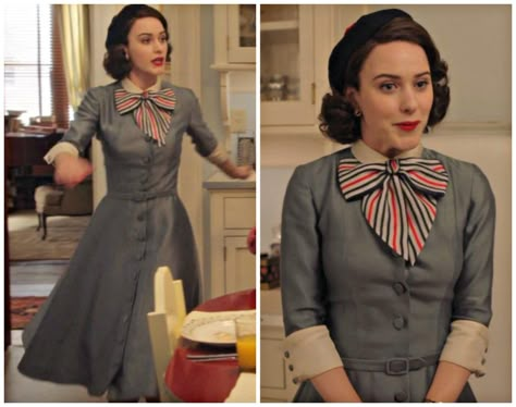 The Marvelous Mrs. Maisel’s Red Dress – Morgan Donner's Sewing Party Mrs Maisel Outfits, Maisel Outfits, Marvelous Mrs Maisel Fashion, Mrs Maisel Fashion, Marvellous Mrs Maisel, Maisel Style, Midge Maisel, Working Dresses, The Marvelous Mrs Maisel