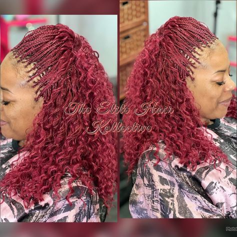 #micros #microbraids #braidstyles #mississippi #braider #salon #cosmetologist #booknow Micro Tree Braids, Curly Micro Braids Hairstyles, Micro Braids Styles With Human Hair, Curly Micro Braids, Micro Braids Human Hair, Micro Braids Styles, Micro Braids Hairstyles, Crochet Hairstyles, Tree Braids