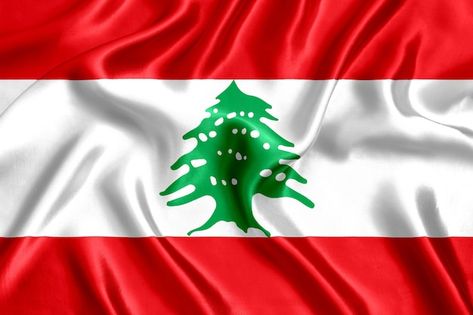 Flag of lebanon silk close-up background | Premium Photo #Freepik #photo #national #lebanon #lebanon-flag #lebanese-flag Lebanese Flag, Lebanon Flag, Disney Frames, Flag Photo, Best Life Advice, Beirut Lebanon, Aura Colors, Beautiful Images Nature, Cat Wallpaper