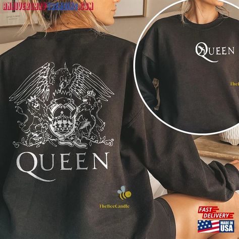 Queen Merch, Character Group, Xmas Wishes, Group Art, Gift Inspo, Queen Shirts, Queen Band, Band Merch, Sweatshirt Hoodie