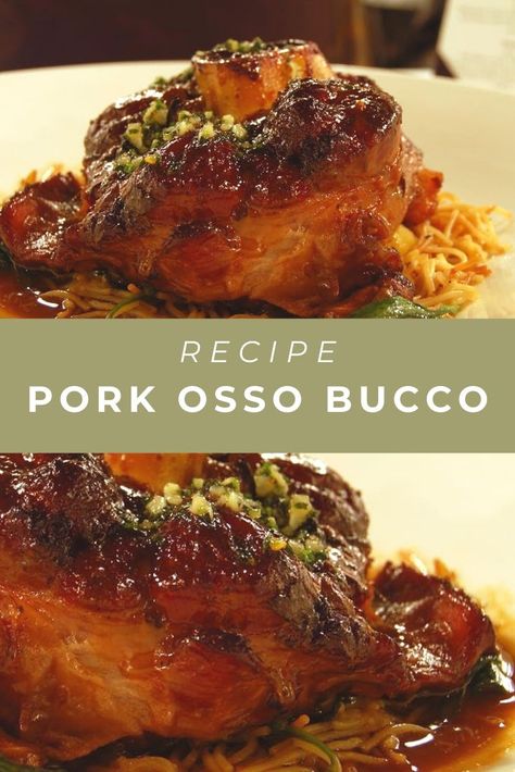 Pork Shank Osso Bucco, Pork Osso Bucco Recipe Slow Cooker, Braised Pork Shank, Osso Bucco Recipe Pork, Pork Shanks Recipe Slow Cooker, Osso Bucco Recipe Slow Cooker, Lamb Osso Bucco Recipe, Ossobuco Recipe, Oso Bucco Recipe