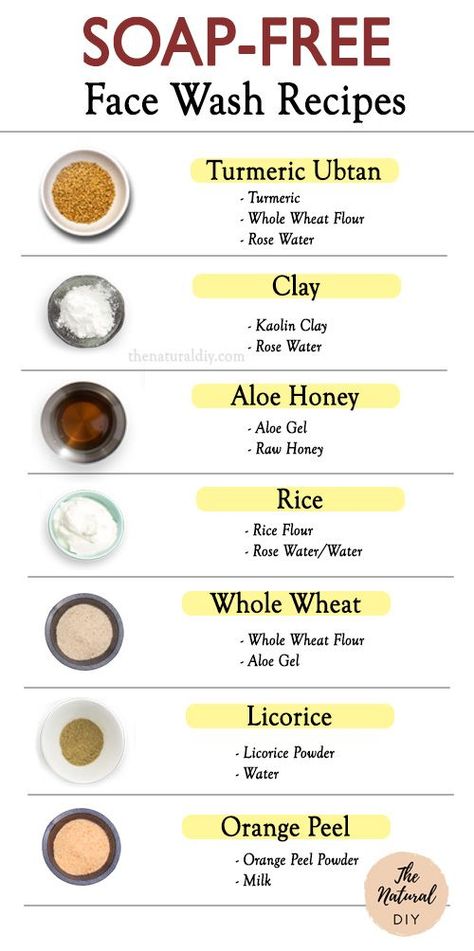 10 SOAP-FREE FACE WASH RECIPES - The Natural DIY Natural Face Wash Recipe, Face Wash Recipe, Diy Cleanser, Organic Face Wash, Homemade Face Wash, Diy Face Wash, Sweet Custard, Organic Skin Care Recipes, Natural Face Wash