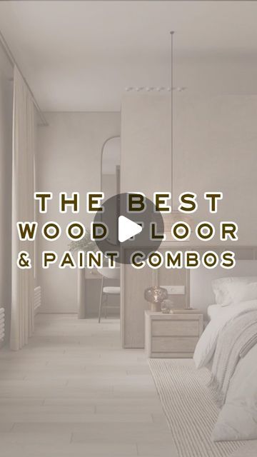 Loren Kreiss on Instagram: "Want to know the 3 best wood floor and paint color combinations? Here they are, so make sure to save this video for later and let me know what you think in the comments below.

#paintcolors #hardwoodfloors #oakwood #naturalwood #creampaint #paintideas #homerenovations #homeinspiration #interiordesigntrends #interiordesigntips" Loren Kreiss, Best Wood Flooring, Paint Color Combinations, Paint Color Combos, Color Combinations Paint, Cream Paint, Painted Floors, Room Paint, Interior Design Tips