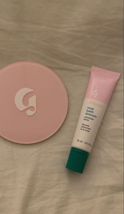 Glossier Rose Balm Dotcom 0.5 fl oz - Lotion & Balm for Whole Body Moisturizing Balm Dotcom Aesthetic, Rose Balm Dotcom, Glossier Rose Balm Dotcom, Balm Dotcom, Whole Body, Smell Good, Christmas List, Body Care, Beauty And Personal Care