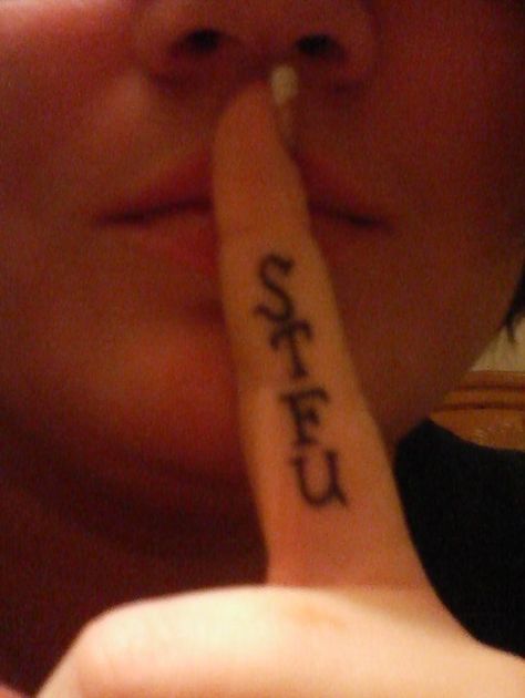 Finger STFU tattoo Stfu Tattoo, Tattoos On Middle Finger, Middle Finger Tattoo For Women, Middle Finger Tattoo, Middle Finger Tattoos, Finger Tattoo For Women, Finger Hands, Finger Tattoo, Art Diary