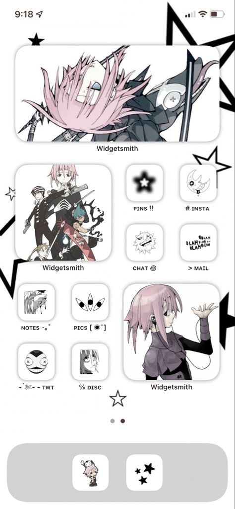 Soul Eater Wallpaper Ipad, Soul Eater Wallpaper Iphone Crona, Soul Eater Ios 16, Bleach Homescreen Layout, Soul Eater Themed Phone, Soul Eater Layout, Manga Phone Theme, Soul Eater Homescreen Layout, Soul Eater Phone Theme