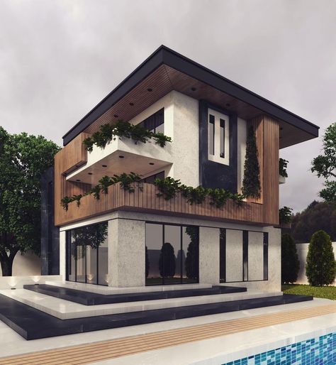 Judy Nizam on Instagram: “Villa exterior design by me Modelled with 3ds max Rendered with Vray 5 #exterior #design #architecture #render #vray #3dsmax” Vray Render Exterior House, 3dsmax Vray, 3ds Max Interior, 3ds Max Exterior, 3d Max Interior Render, Villa Exterior Design, 3ds Max, Exterior Design, Villa