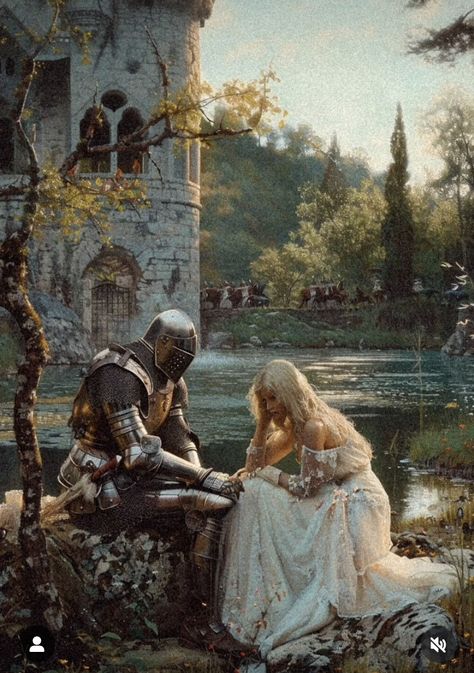 Edmund Blair Leighton, Romantic Period, Fairytale Photography, Fancy Art, Art Diary, Fairytale Art, Historical Art, Romantic Art, Ethereal Art