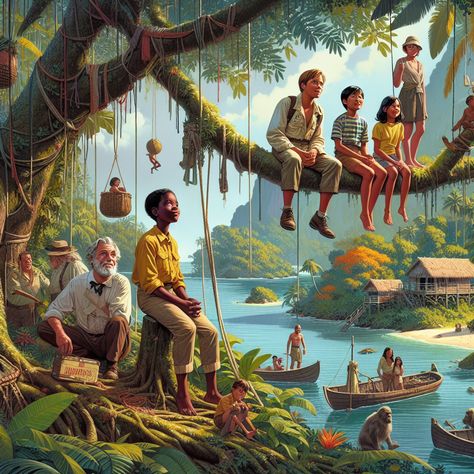 Rediscover the Adventure: Why Swiss Family Robinson (1960) Remains a Timeless Classic Introduction Released by Walt Disney Productions in 1960, "... The Swiss Family Robinson, Swiss Family Robinson, Robinson Family, Kids Book Club, Adventure Story, Kids Book, Disney Theme Parks, Home Movies, Kids' Book