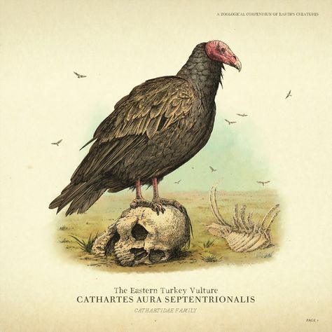 Eastern Turkey Vulture artwork from Red Dead Redemption 2 #art #illustration #artwork #gaming #videogames #gamer Vulture Illustration, Digital Art Comic, May I Stand Unshaken, Biological Illustration, Turkey Vulture, Eastern Turkey, Dead Animals, Wildlife Artwork, Random Box