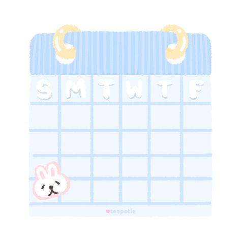 Cute Calendar Icon, Nendr Wallpaper, Pic Icon, Rainbow Icon, Kawaii App, Iphone Themes, Purple Bunny, Calendar Icon, Doodle Icon