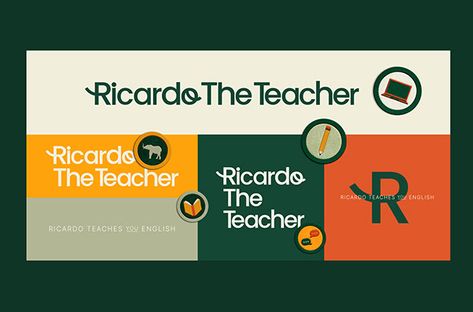 Branding, English Teacher, Teacher Branding, Best Branding 2024, Visual Identity, Scouts, Earthy Tones, Modern, Perfect Branding, Education Branding Teacher Branding, Education Branding, Teacher Logo, Conference Branding, Earthy Hues, Boy Scout, English Learning, Secondary Education, The Teacher