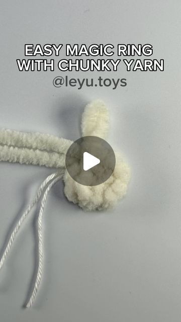 Leyu Toys on Instagram: "Does your chunky yarn break during the magic ring process? Here’s how I avoid yarn breakage. Magic ring with chunky yarn tip 🧶 Come back to provide feedback, and please follow us for added motivation to share more tips with you @leyu.toys #crochet #crochettips #häkeln #ganchillo #вязание #häkelnlernen #leyutoys #chunkyyarn" How To Make Chunky Yarn Out Of Regular Yarn, Amigurumi Free Pattern Chunky Yarn, What To Crochet With Chunky Yarn, Things To Crochet With Chunky Yarn, Chunky Yarn Projects Crochet, Extreme Crochet, Chunky Yarn Projects, Bernat Chunky Yarn, Crochet Chunky Yarn