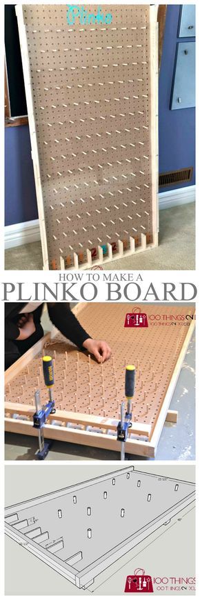 Diy Plinko, Plinko Board, Fall Festival Games, Fall Carnival, Festival Games, Outside Games, School Carnival, Yard Games, Backyard Games