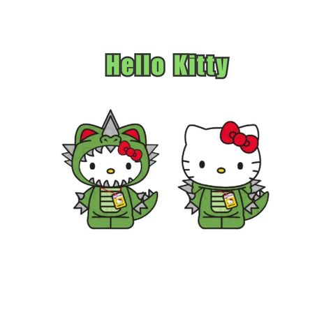 Nft Ideas, Kitty Crafts, Dinosaur Tattoo, Hello Kitty Imagenes, Bada Lee, Dinosaur Tattoos, Kitty Pictures, Hello Kitty Crafts, Friends Characters