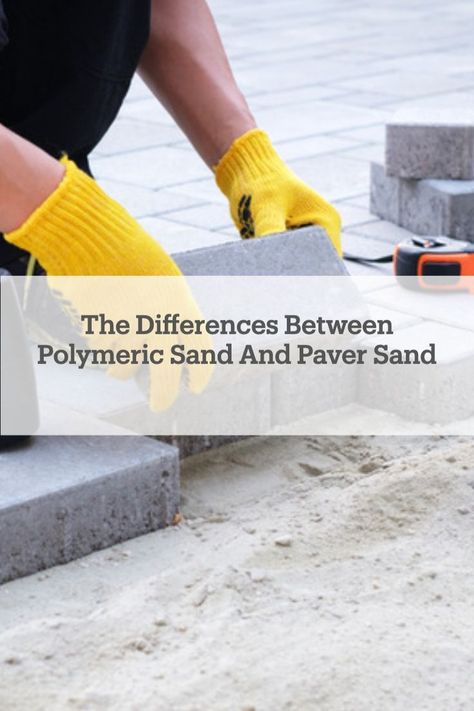 When designing your patio or walkway, #sand is an integral part of the process. We found the differences between paver sand and polymeric sand to help you choose the best for your project! Polymeric Sand Pavers, Polymeric Sand Diy, Walkway Pavers Ideas, Paver Walkway Ideas, Sand Backyard, Sealing Pavers, Sand Patio, How To Lay Pavers, Paver Sand