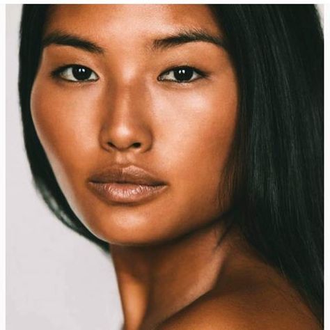 Make up for tan/dark skin Asian Tan Asian, Hair Color Asian, Best Tanning Lotion, Tf2 Memes, Tanned Makeup, Best Hair Color, Brown Eyed Girls, Asian Eyes, Dark Skin Women