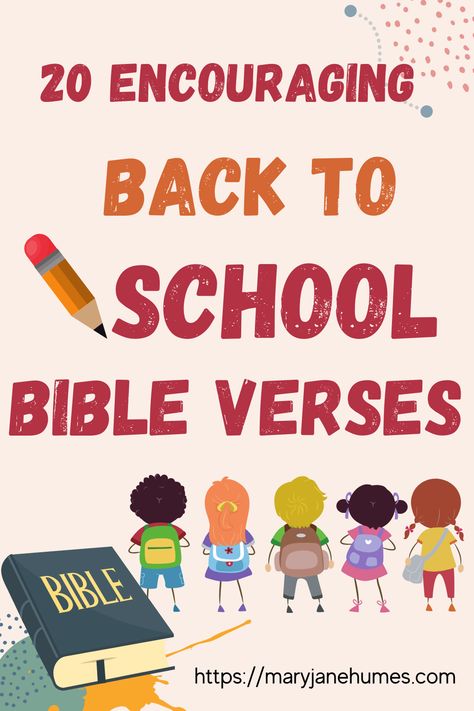 Back to school is a stressful time. But God knows all about stress and He has an answer to help us go through the stress successfully. Use these back to school Bible verses to help you cope with God's grace through His Holy Word. Back To School Bible Study, Back To School Bible Verses For Kids, Bible Verses For Back To School, Back To School Verses, Back To School Bible Lessons For Kids, Back To School Bible Verses, School Bible Verses, Back To School Encouragement, Bible Verses For Encouragement