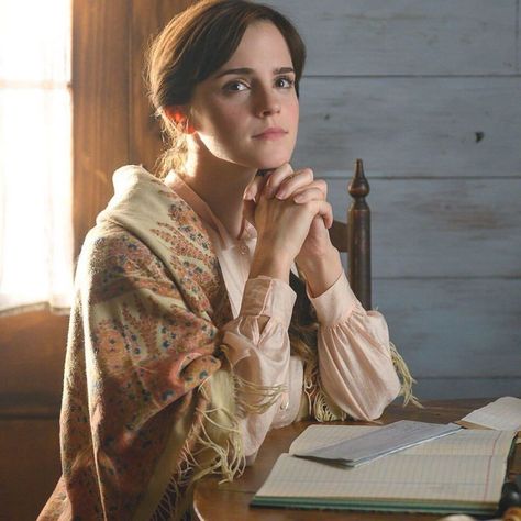 Meg March, Little Women, Emma Watson, A Book, A Woman