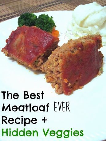 Mini Meatloaf Recipes, Best Meatloaf Recipe, Classic Meatloaf Recipe, Good Meatloaf Recipe, Best Meatloaf, Easy Meatloaf, Hidden Veggies, Meatloaf Recipe, Quick Healthy Meals