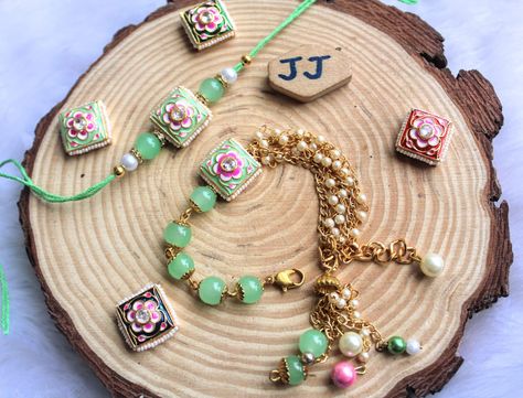 Bhaiya Bhabhi Rakhi Design, Bhabhi Rakhi Design, Rakhi 2023, Handmade Rakhi Designs, Rakhi Making, Handmade Rakhi, Rakhi Design, Bridal Gold Jewellery Designs, Crafts Jewelry