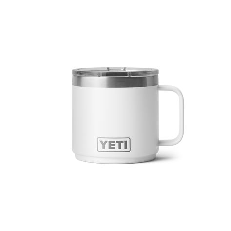 YETI Rambler 14 oz Stackable Mug with Magslider Lid Coffee Chili, Yeti Accessories, Bf Gift, Camping Bedarf, Camp Mugs, Yeti Coolers, Camp Mug, Kitchen Refrigerator, Enjoy Coffee