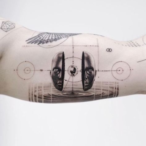 Bang Bang Tattoo’s Instagram post: “➕appts@bangbangforever.com @oscarakermo ➕” Oscar Akermo, Tattoo S, Tattoos Inspo, Evil Eye Art, Egypt Tattoo, Rare Diamond, Tattoo Templates, Geometric Tattoo Design, For My Friend