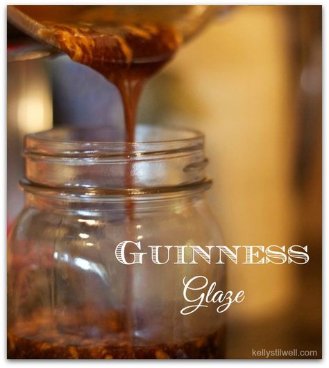 I discovered this Guinness Glaze recipe at Raglan Road Irish Pub in Downtown Disney. We've eaten at almost every restaurant there, and they serve the best food! A perfect dinner recipe is to baste ribs or chicken with this glaze. Such an easy recipe! Or serve it as they do at Raglan Road, mixed with a little oil on a plate for bread dipping! You can serve the ribs as an appetizer, too! Guinness Glaze, Sticky Pork Ribs, Irish Brown Bread, Glazed Ribs, Bread Dipping, Irish Cooking, Sticky Pork, Bread Dip, Brown Bread