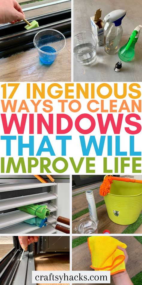 Window Seal Cleaning Tips, Best Way To Clean Windows Outside, Window Track Cleaning Hacks, Window Cleaning Hacks, Best Way To Clean Window Tracks, Streakless Windows Cleaning Tips, Best Solution For Cleaning Windows, Natural Hacks, Fun Hacks