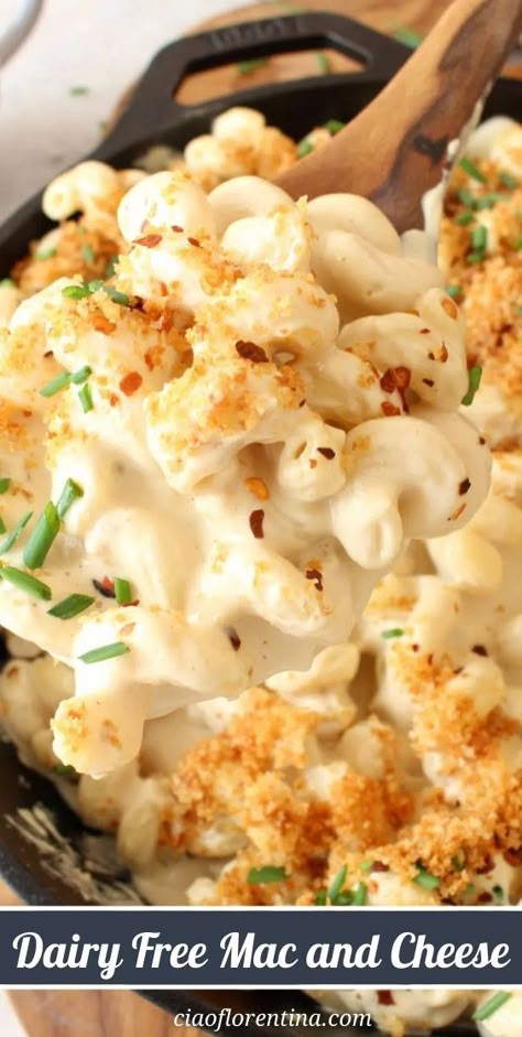 Cashew Cream Mac And Cheese, Homemade Dairy Free Mac And Cheese, Dairy Free Mac And Cheese Crockpot, Best Dairy Free Mac And Cheese, Dairy Free Macaroni And Cheese, Dairy Free Baked Mac And Cheese, Nutritional Yeast Mac And Cheese, Lactose Free Mac And Cheese Recipe, Cashew Mac And Cheese