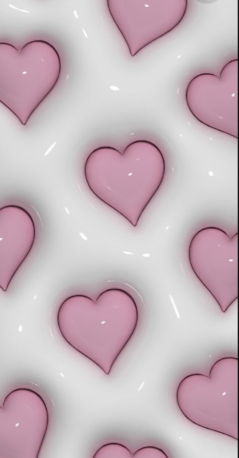 Hd Heart Wallpaper, Wallpaper Corazones, Pink Wallpaper Kawaii, Iphone Wallpaper Pink, Wallpaper Iphone Tumblr, Pink Wallpaper Desktop, Really Cool Wallpapers, Aesthetic Wallpapers Iphone, 3d Wallpaper Cute