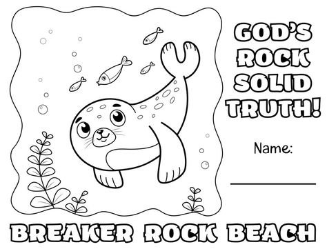 Breaker Rock Beach Activities Resources Breaker Rock Beach Vbs Activities, Breaker Rock Beach Preschool Crafts, Breaker Rock Beach Vbs 2024 Color Sheets, Breaker Rock Beach Classroom Decorations, Breaker Rock Beach Crafts, Vbs Breaker Rock Beach Crafts, Breaker Rock Beach Coloring Sheets, Breaker Rock Beach Decorations, Breaker Rock Beach Vbs 2024 Crafts