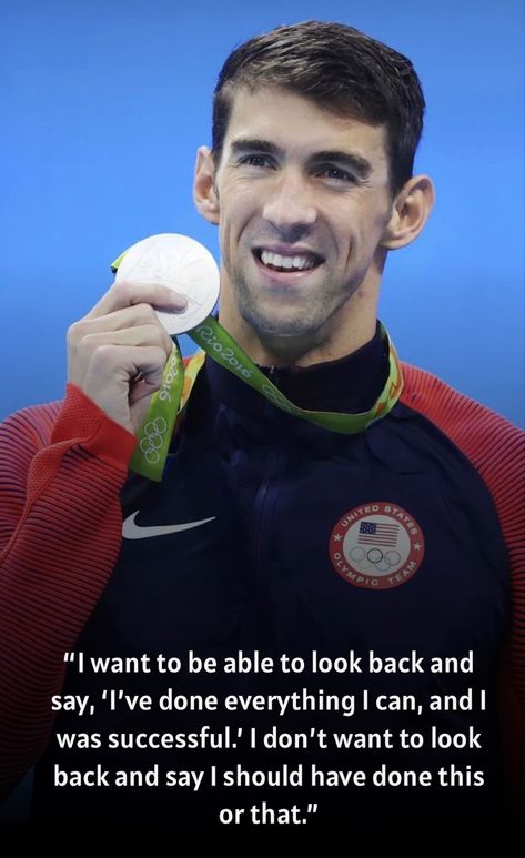 Michael phelps inspirational quote Aesthetic Athlete Quotes, Block Reaction Pic, Michael Phelps Aesthetic, Michael Phelps Wallpaper, Michael Phelps Body, Michael Phelps Quotes, Ted Quotes, Motivational Quotes For Athletes, Inspirational Quotes Encouragement