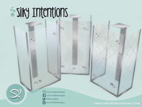 The Sims Resource - Silky Intentions shower Sims 4 Shower Together Mod, Shower Sims 4, Sims 4 Shower Cc, Sims 4 Floor Cc, Sims Finds, Home Office Shelves, Cc Sims4, Shower Together, Cc Furniture