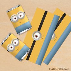 minion candy bar wrapper FREE Printable Minion Mini Candy Bar Wrappers Minion Candy, Minion Craft, 3 Minions, Despicable Me Party, Minion Theme, Minion Birthday Party, Minions Despicable Me, Minion Birthday, Minion Party