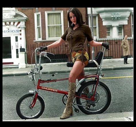 Raleigh Bicycle, Raleigh Chopper, Nottingham England, Drag Bike, Trike Motorcycle, Chopper Bike, Kids Tv Shows, Swinging Sixties, 70s Disco