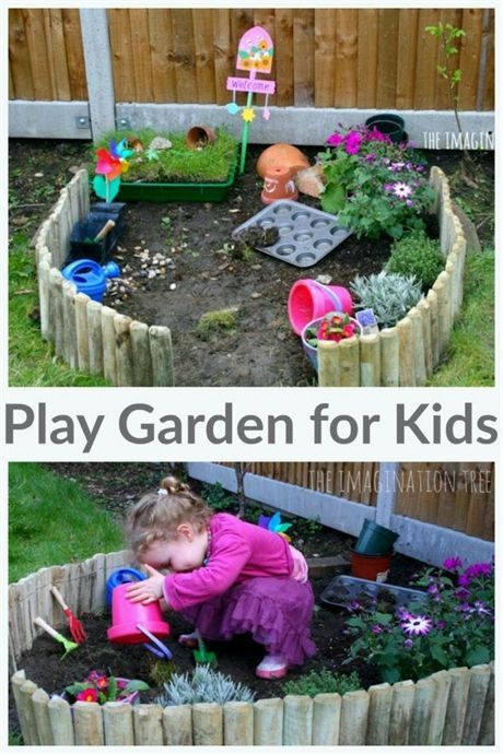 Zen Trädgård, Garden For Kids, Imagination Tree, Play Garden, Backyard Garden Landscape, Kids Outdoor Play, Pallet Planter, Garden Types, Pallets Garden