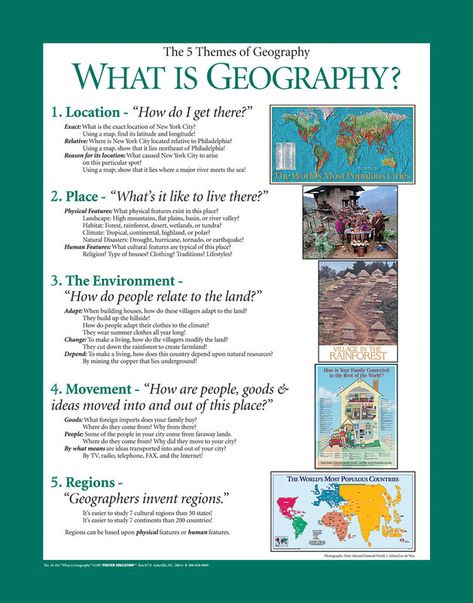 Middle School Social Studies Classroom, What Is Geography, Five Themes Of Geography, Geography Classroom, Geography Project, Geography Worksheets, Social Studies Education, Geography Activities, Geography For Kids