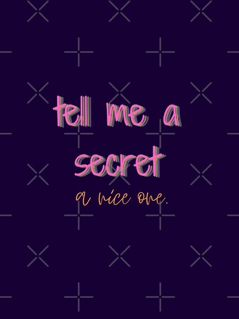 "tell me a secret a nice one" Graphic T-Shirt Dress by Teesgeek | Redbubble Tell Me A Secret, Tell Me Your Secrets, Nice One, Dress For Sale, Tell Me, T Shirt Dress, I Love You, Graphic T Shirt, Graphic Tshirt