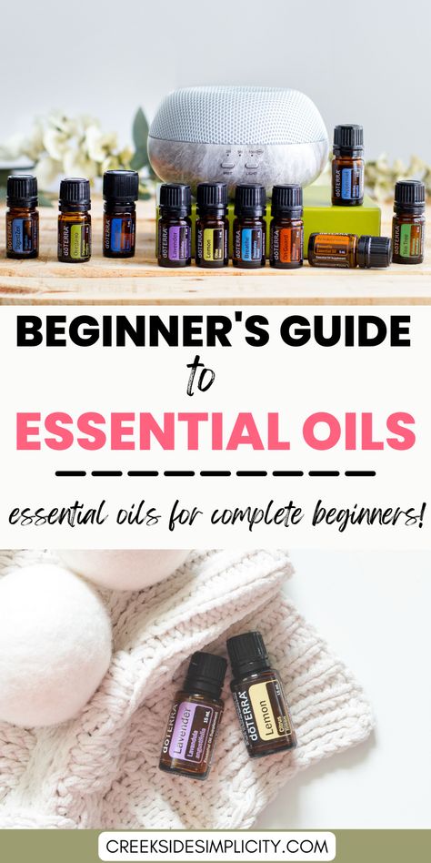 Want to learn more about essential oils, but don't konw where to start? This guide to essential oils for beginners will walk you through the basics: What are essential oils, how do you use essential oils, and how do you know which essential oils to buy. Essential Oils Beginners Guide, Essential Oils Uses Chart, Essential Oils For Beginners, Ways To Use Essential Oils, Remove Skin Tags Naturally, Essential Oil Education, What Are Essential Oils, Essential Oils Guide, Oil Skin Care