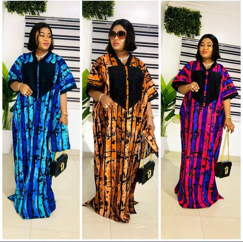 Buba Kaftan Sewing Pattern New, African Dresses For Plus Size Women Ankara, Best Plus Size Kaftan, Caftan Dress Plus Size, Elegant Plus Size Ankara Dresses, African Print Kaftan Maxi Dresses, Long Kaftan Dress African, Hausa Dress African Women, Adire Boubou Styles For Women