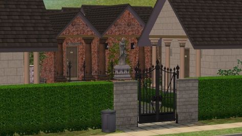 (43) JodelieJodelie's Sims Stuff na Tumblrze Housing Crisis, Sims House, Sims 2, Cemetery, Zombie, To Create, Stairs, Floor Plans, Building