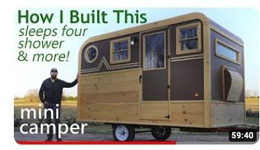 Small Truck Camper, Tiny Campers, Diy Travel Trailer, Shower And Toilet, Folding Campers, Small Camper Trailers, Camp Trailer, Tiny House Blog, Storage Container Homes