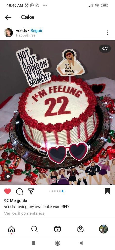 Feeling 22 Birthday Cake Taylor Swift, 22 Taylor Swift Birthday Ideas Cake, Taylor Swift 22 Birthday Ideas Red, Taylor Swift 22 Cake Ideas, Idk About You But Im Feeling 22 Cake, 22 Birthday Party Taylor Swift, 22nd Birthday Ideas Taylor Swift, I’m Feeling 22 Cake, Taylor Swift Red Cake