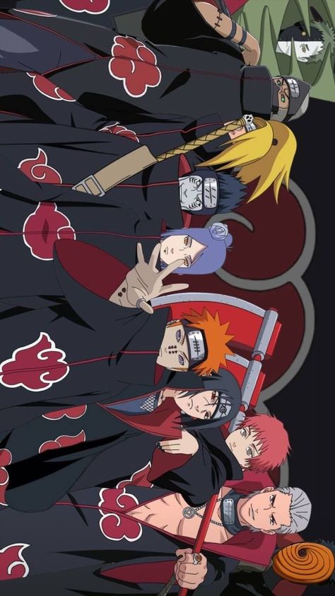 Download Akatsuki wallpaper by Kro_7w7 - 74 - Free on ZEDGE™ now. Browse millions of popular akatsuki Wallpapers and Ringtones on Zedge and personalize your phone to suit you. Browse our content now and free your phone Pain Naruto, Kurama Naruto, Naruto Wallpaper Iphone, Naruto Vs Sasuke, Naruto Gaara, Naruto Fan Art, Naruto Sasuke Sakura, Rurouni Kenshin, Anime Poster