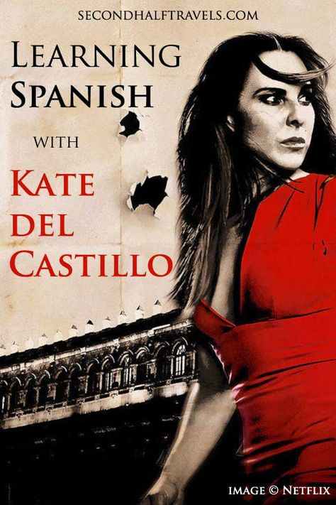 If you're learning Spanish and a fan of Mexican actress Kate del Castillo, check out those shows and podcasts featuring Kate to improve your Spanish. Best Language Learning Apps, Common Spanish Phrases, Spanish Expressions, Learn Spanish Free, Spanish Words For Beginners, Spanish Practice, Learning Spanish For Kids, Learn To Speak Spanish, Spanish Movies