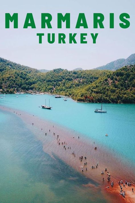 Where To Go In Turkey, Icmeler Turkey, Marmaris Turkey Places To Visit, Marmaris Beach, Beaches In Turkey, Turkey Marmaris, Turkey Aesthetic Marmaris, Turkey Marmaris Beach, Turkey Tips