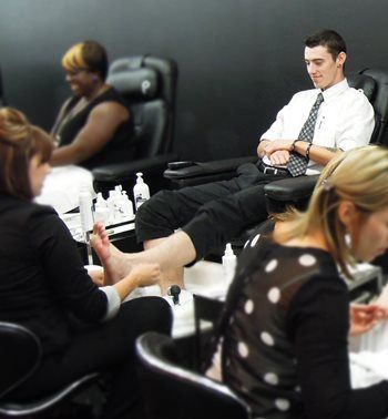 No doubt about it, the men’s grooming segment is booming. These days, it’s not unusual to see a man soaking in a pedicure bowl at the local salon. Still, many men are often embarrassed to show their feet—and the more a man’s feet need attention, the more embarrassed he can become. In fact, if you ask most men to describe a perfect day, chances are good that getting a pedicure won’t make the itinerary. Men’s Pedicure, Mens Pedicure, Zac Core, Male Pedicure, Pedicure For Men, Men Pedicure, Pedicure Men, Getting A Pedicure, Pedicure Bowls